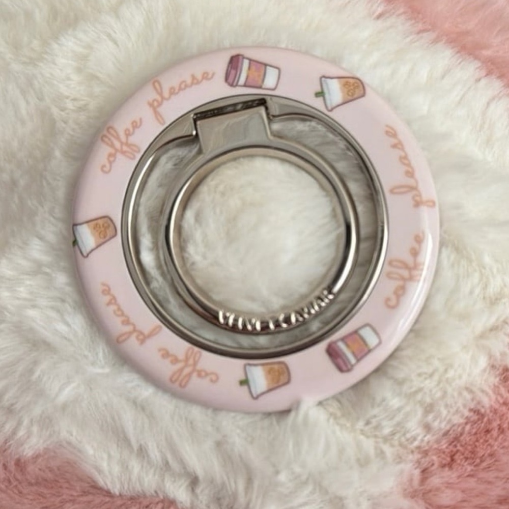 VELVET CAVIAR MagSafe Grip Ring - Coffee Please